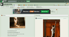 Desktop Screenshot of metindemiralay.deviantart.com