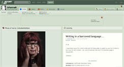 Desktop Screenshot of johannam.deviantart.com