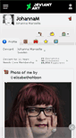 Mobile Screenshot of johannam.deviantart.com