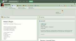 Desktop Screenshot of nefermaat.deviantart.com