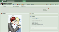 Desktop Screenshot of gaara-naru-fanclub.deviantart.com
