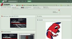 Desktop Screenshot of blingingjak.deviantart.com