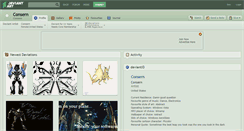 Desktop Screenshot of consern.deviantart.com