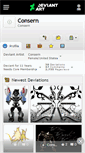Mobile Screenshot of consern.deviantart.com
