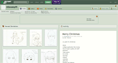 Desktop Screenshot of misscassy05.deviantart.com