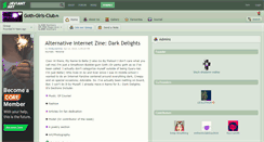Desktop Screenshot of goth-girls-club.deviantart.com