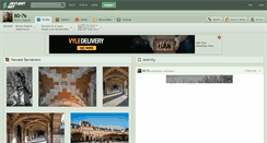 Desktop Screenshot of bd-76.deviantart.com