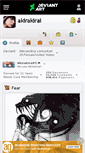 Mobile Screenshot of akirakirai.deviantart.com