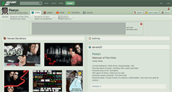 Desktop Screenshot of feoryn.deviantart.com