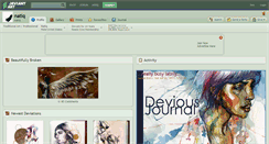 Desktop Screenshot of natiq.deviantart.com