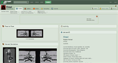Desktop Screenshot of eloqui.deviantart.com