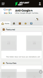 Mobile Screenshot of anti-google.deviantart.com