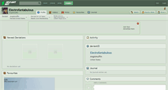 Desktop Screenshot of electrofantabulous.deviantart.com