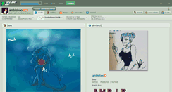 Desktop Screenshot of ambardarcklove.deviantart.com