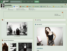 Tablet Screenshot of onlyidiots.deviantart.com