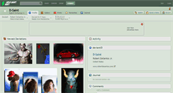 Desktop Screenshot of d-saint.deviantart.com