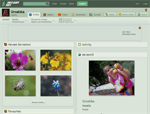 Tablet Screenshot of groatska.deviantart.com