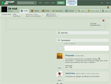 Tablet Screenshot of dr-war.deviantart.com