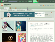 Tablet Screenshot of akemilights.deviantart.com