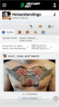 Mobile Screenshot of nelsonmandingo.deviantart.com