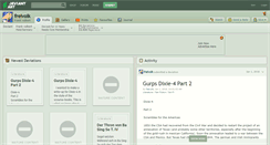 Desktop Screenshot of freivolk.deviantart.com