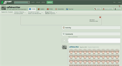 Desktop Screenshot of caffeinecritter.deviantart.com