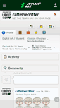 Mobile Screenshot of caffeinecritter.deviantart.com