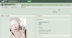 Desktop Screenshot of bogdana-alekseevna.deviantart.com