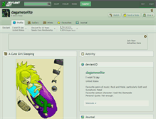 Tablet Screenshot of dagameselite.deviantart.com