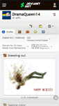 Mobile Screenshot of dramaqueen14.deviantart.com