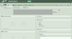 Desktop Screenshot of mlst.deviantart.com