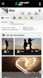 Mobile Screenshot of diux.deviantart.com