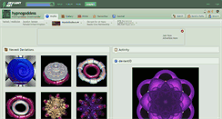 Desktop Screenshot of hypnogoddess.deviantart.com