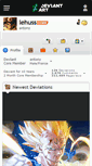 Mobile Screenshot of lehuss.deviantart.com