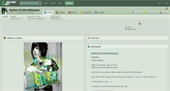 Desktop Screenshot of mynon-existentromanc.deviantart.com