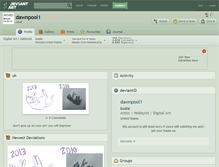 Tablet Screenshot of dawnpool1.deviantart.com