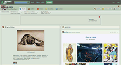 Desktop Screenshot of gl-ock.deviantart.com