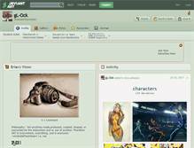 Tablet Screenshot of gl-ock.deviantart.com