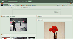 Desktop Screenshot of kinushi.deviantart.com