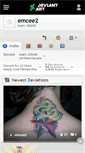 Mobile Screenshot of emcee2.deviantart.com