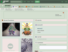 Tablet Screenshot of emcee2.deviantart.com
