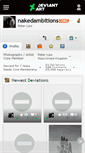 Mobile Screenshot of nakedambitions.deviantart.com