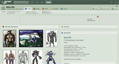 Desktop Screenshot of beta-klik.deviantart.com