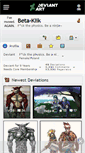 Mobile Screenshot of beta-klik.deviantart.com