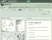 Tablet Screenshot of dubstepfreak.deviantart.com