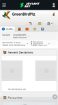 Mobile Screenshot of greenbirdplz.deviantart.com