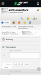 Mobile Screenshot of antihumanstock.deviantart.com