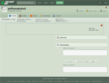 Tablet Screenshot of antihumanstock.deviantart.com