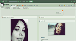 Desktop Screenshot of nicand-k.deviantart.com