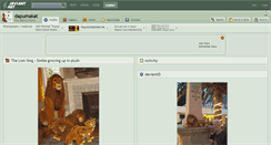 Desktop Screenshot of dapumakat.deviantart.com